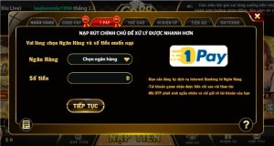 Hướng dẫn nạp tiền Go88 5 Hướng dẫn nạp tiền Go88