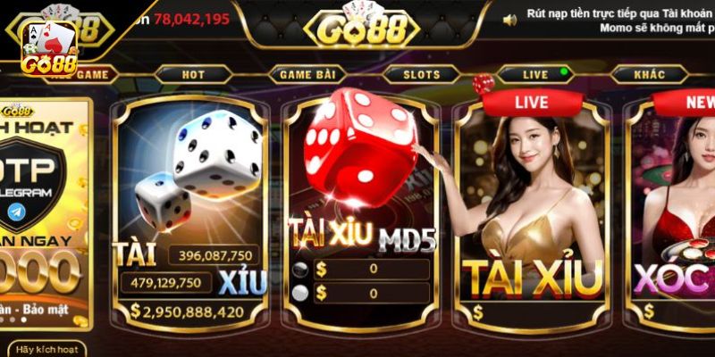 LIÊN HỆ GO88 1 Casino trực tuyến Go88